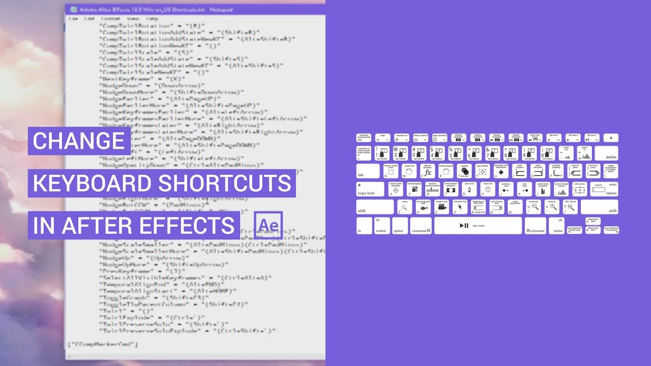 change keyboard shortcuts
